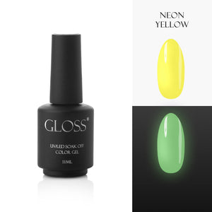 GLOSS Glow in the dark Gel Polish