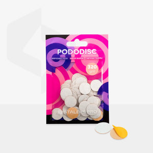 Staleks PODODISC White Refill Pads for Pedicure Disc PRO S (50 pcs)