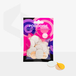 Staleks PODODISC White Refill Pads for Pedicure Disc PRO M (50 pcs)