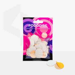 Staleks PODODISC White Refill Pads for Pedicure Disc PRO M (50 pcs)