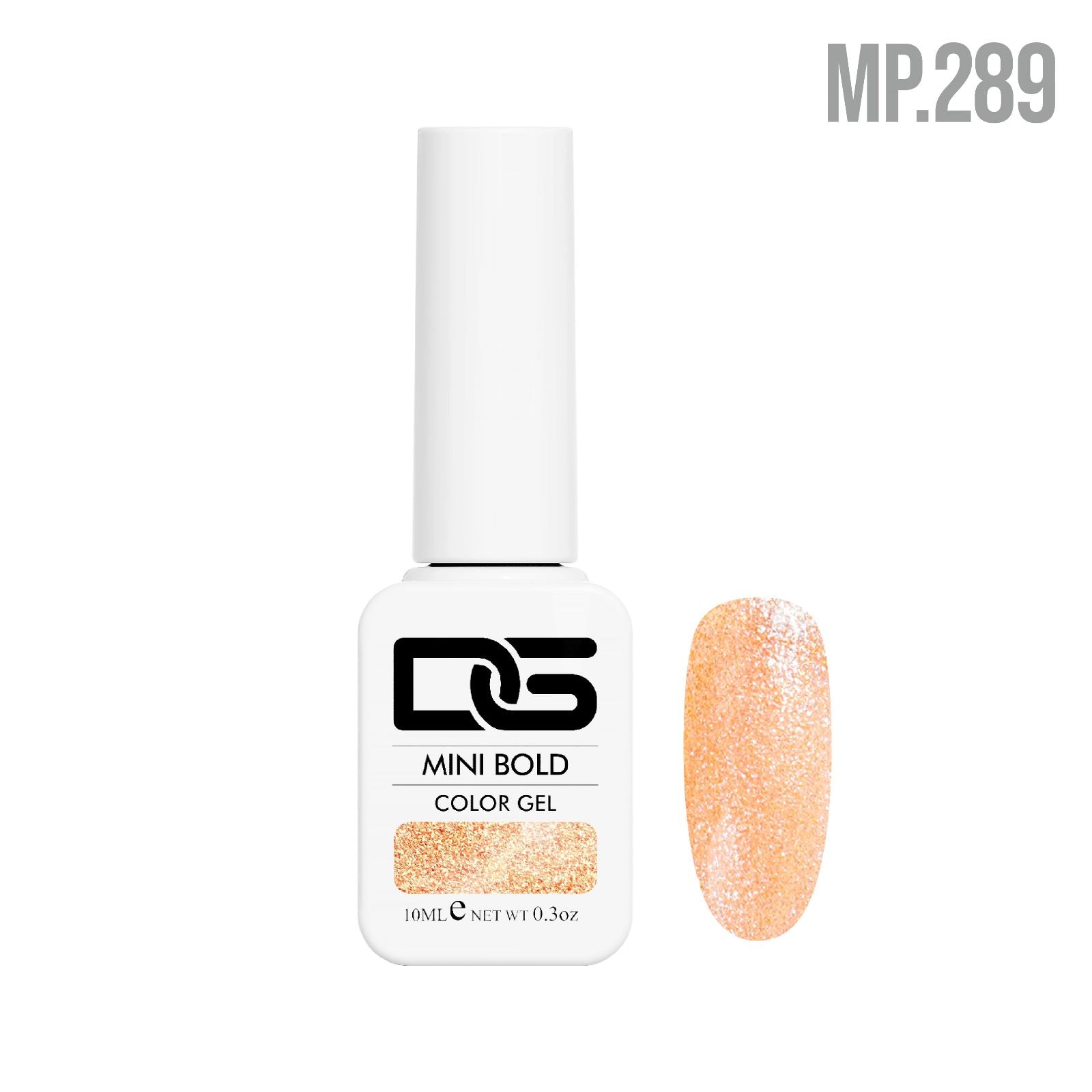 DGEL Mini Bold Sparkling Color Gel - Orange Fanta