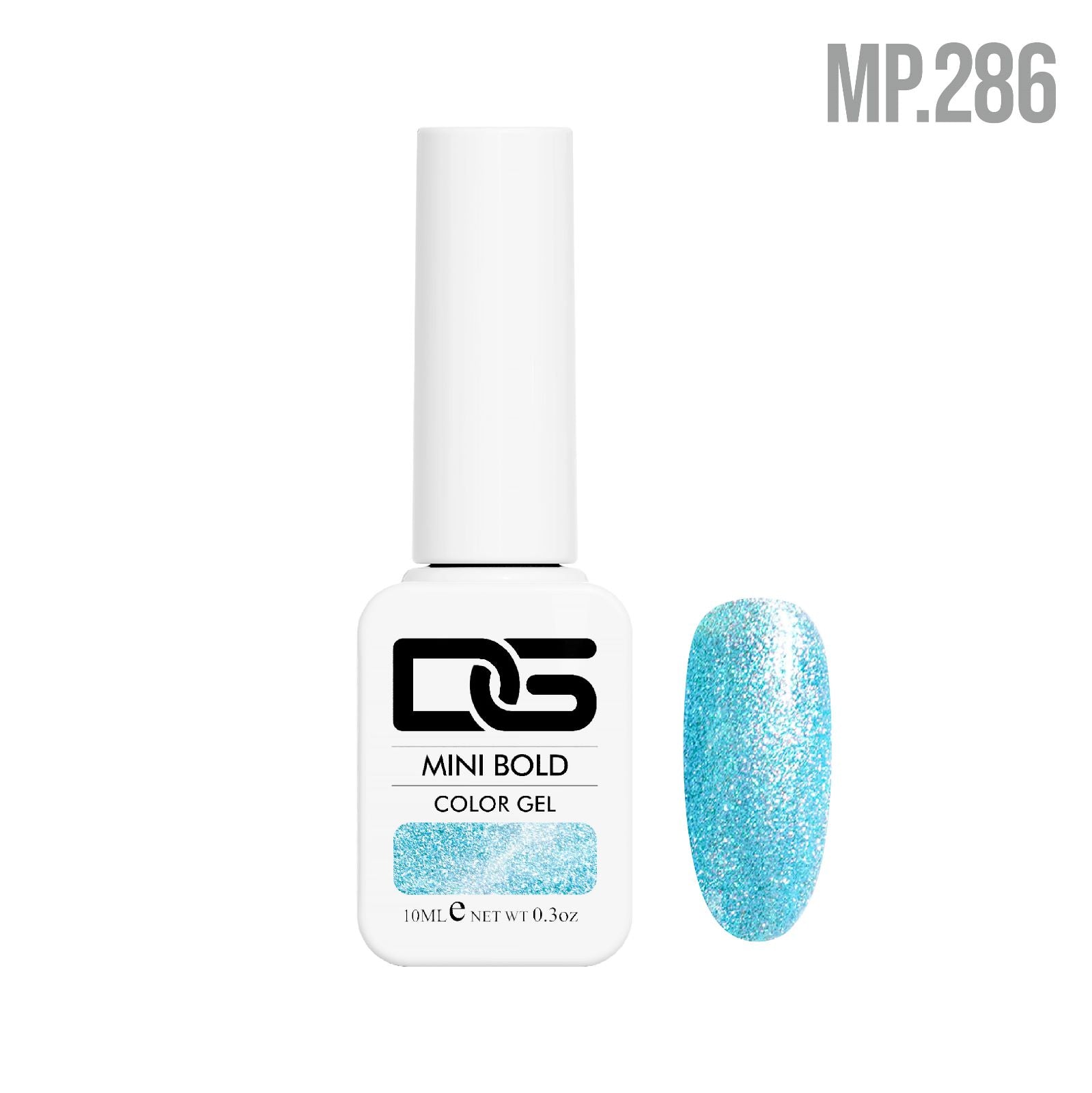 DGEL Mini Bold Sparkling Color Gel - Ocean Punch