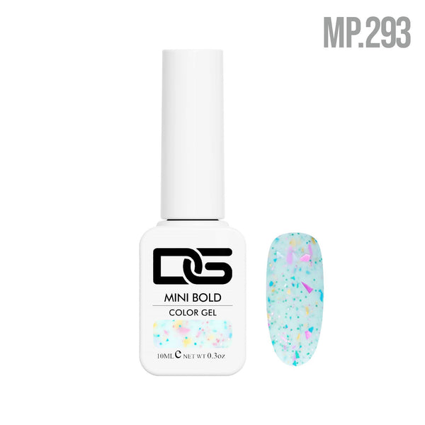 Set De Vernis Gel DGEL Mini Bold Sweet Terrazzo - 7 Couleurs Mat - K-Beauty Corée - Neuf