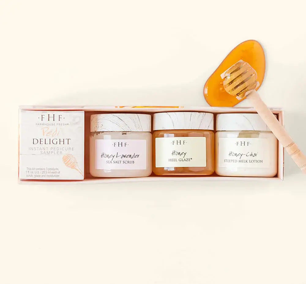 Farmhouse Fresh- Pedi Delight Instant Pedicure Sampler