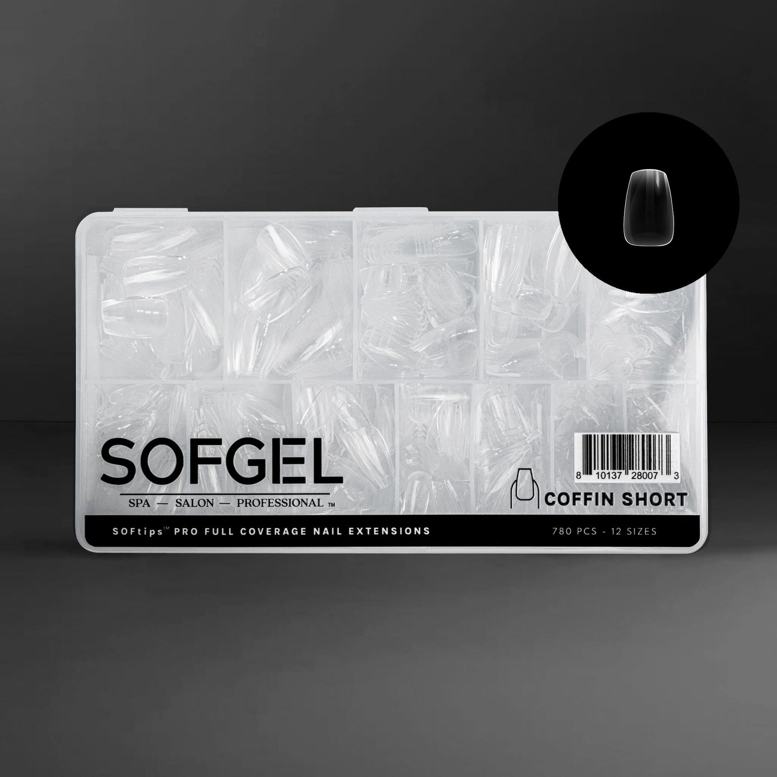 SOFGEL SOFTIPS PRO™ XII - Standard Coffin Short