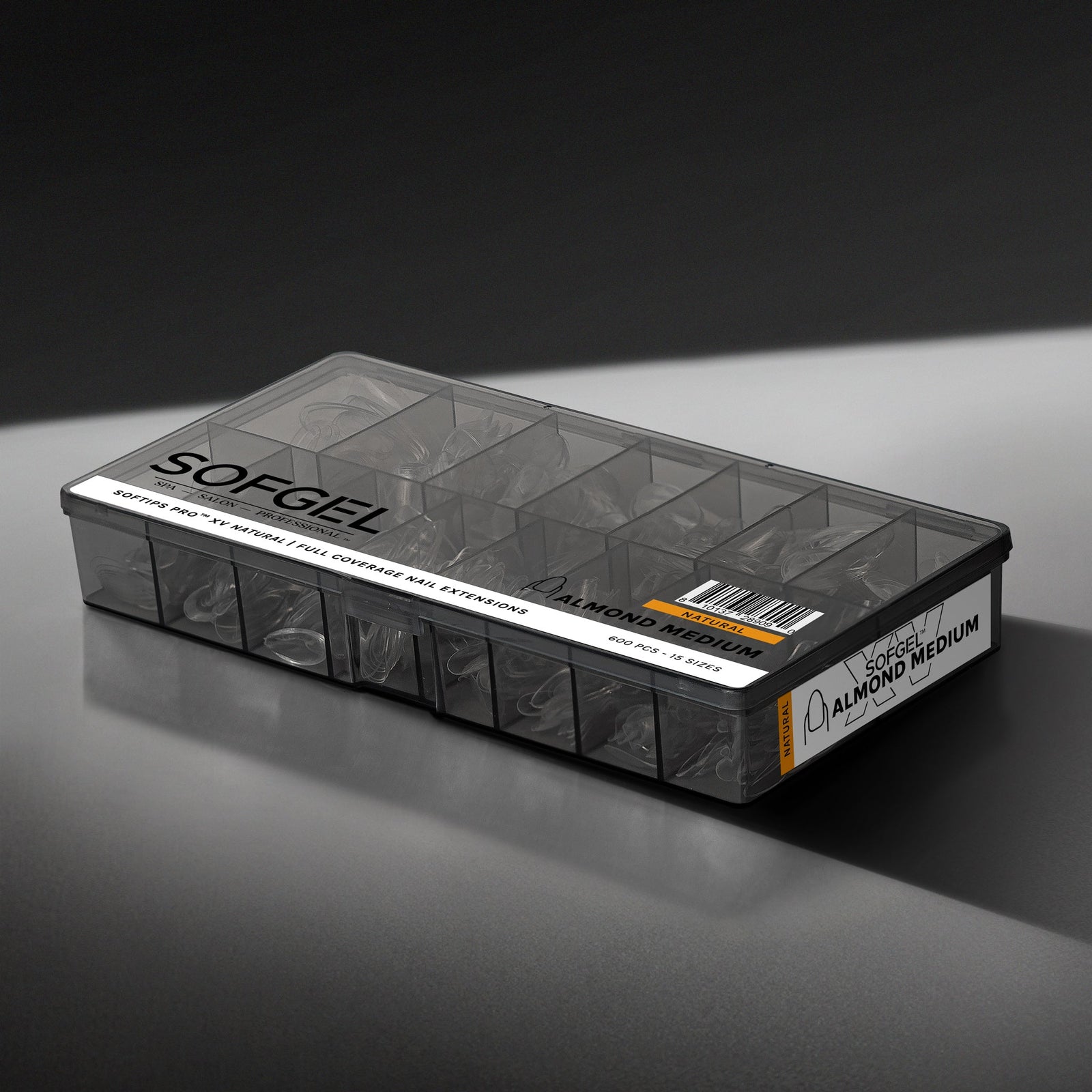 SOFGEL SOFTIPS PRO™ XV NATURAL - ALMOND MEDIUM