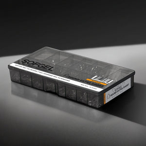 SOFGEL SOFTIPS PRO™ XV NATURAL - ROUND EXTRA SHORT