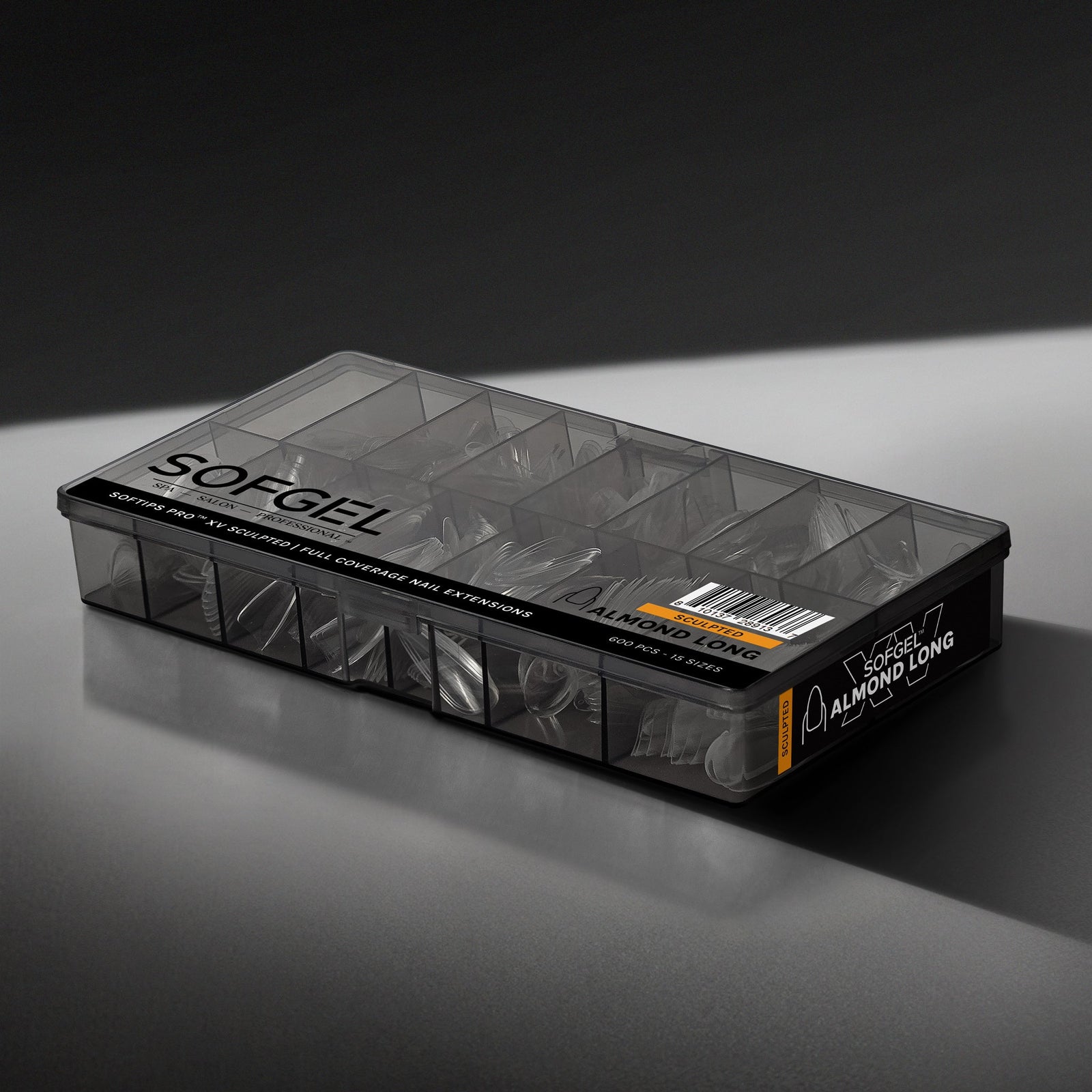 SOFGEL SOFTIPS PRO™ XV SCULPTED - ALMOND LONG