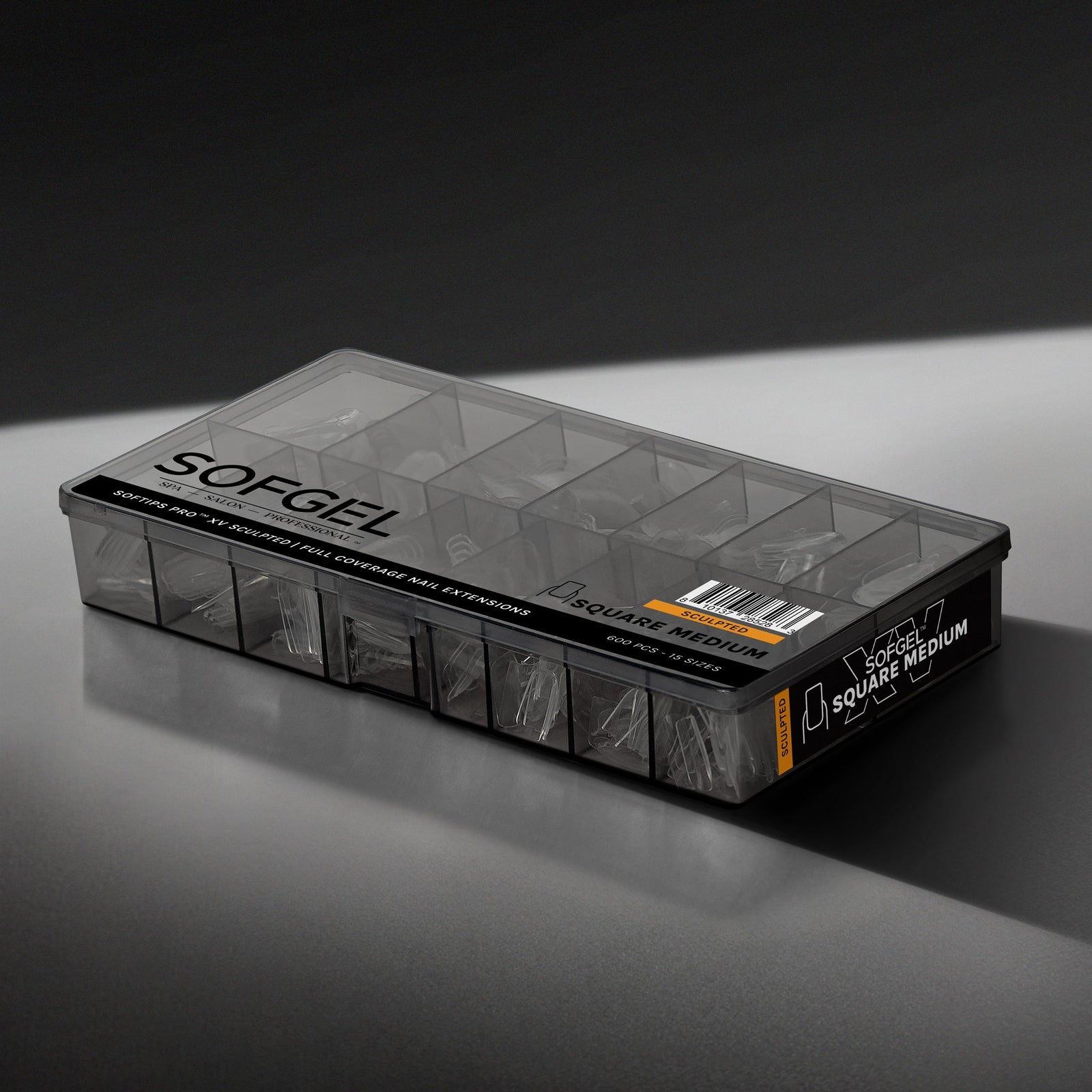 SOFGEL SOFTIPS PRO™ XV SCULPTED - SQUARE MEDIUM