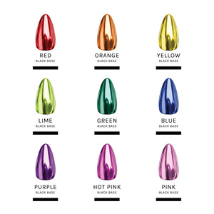 SOFGEL Chrome Colors Set of 9