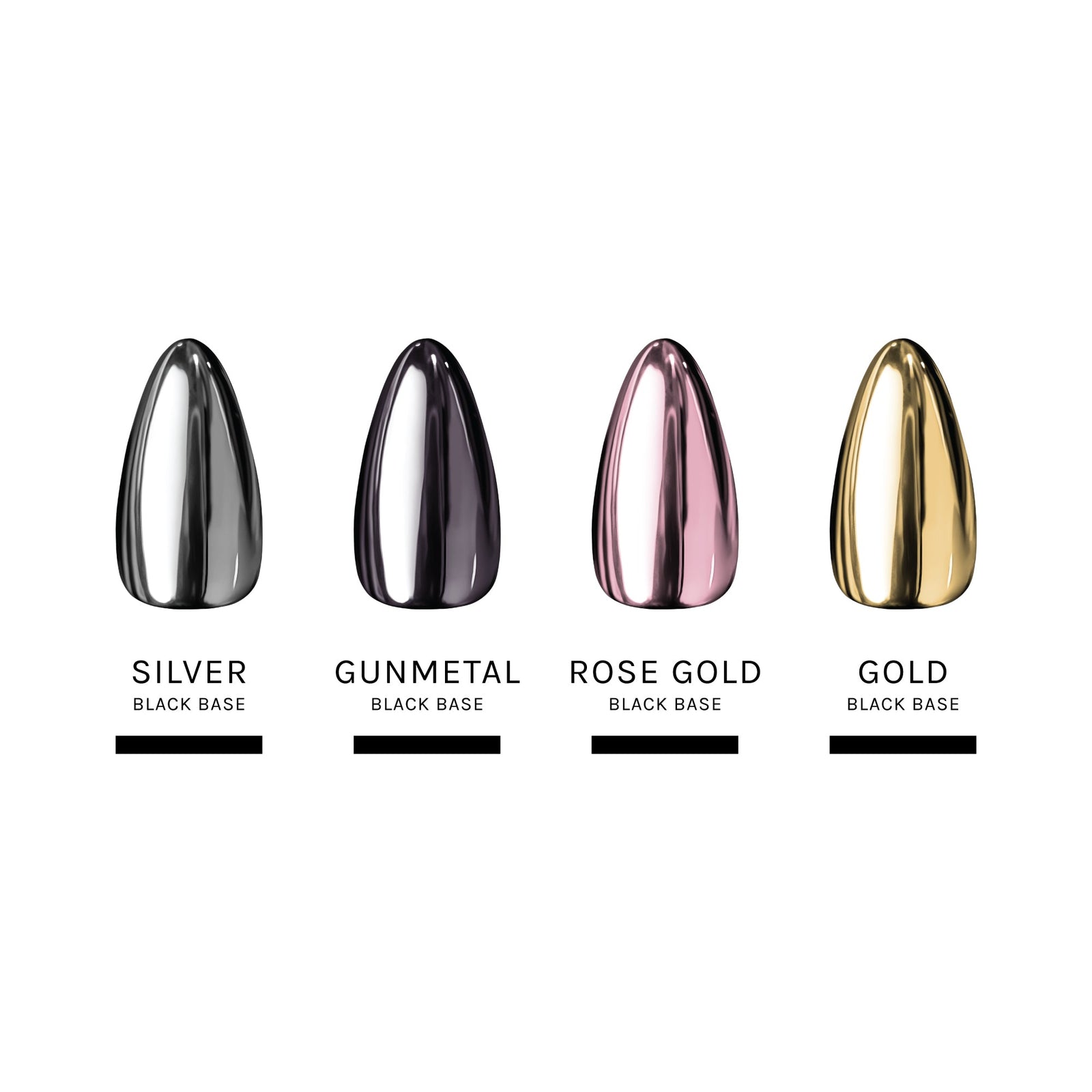 SOFGEL Chrome Classics Set of 4