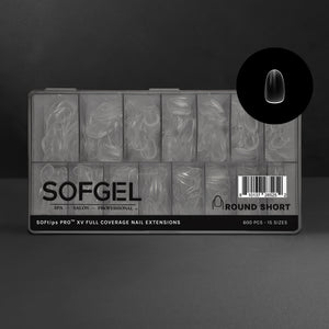 SOFTIPS Pro XV Nail Extensions - Round Short