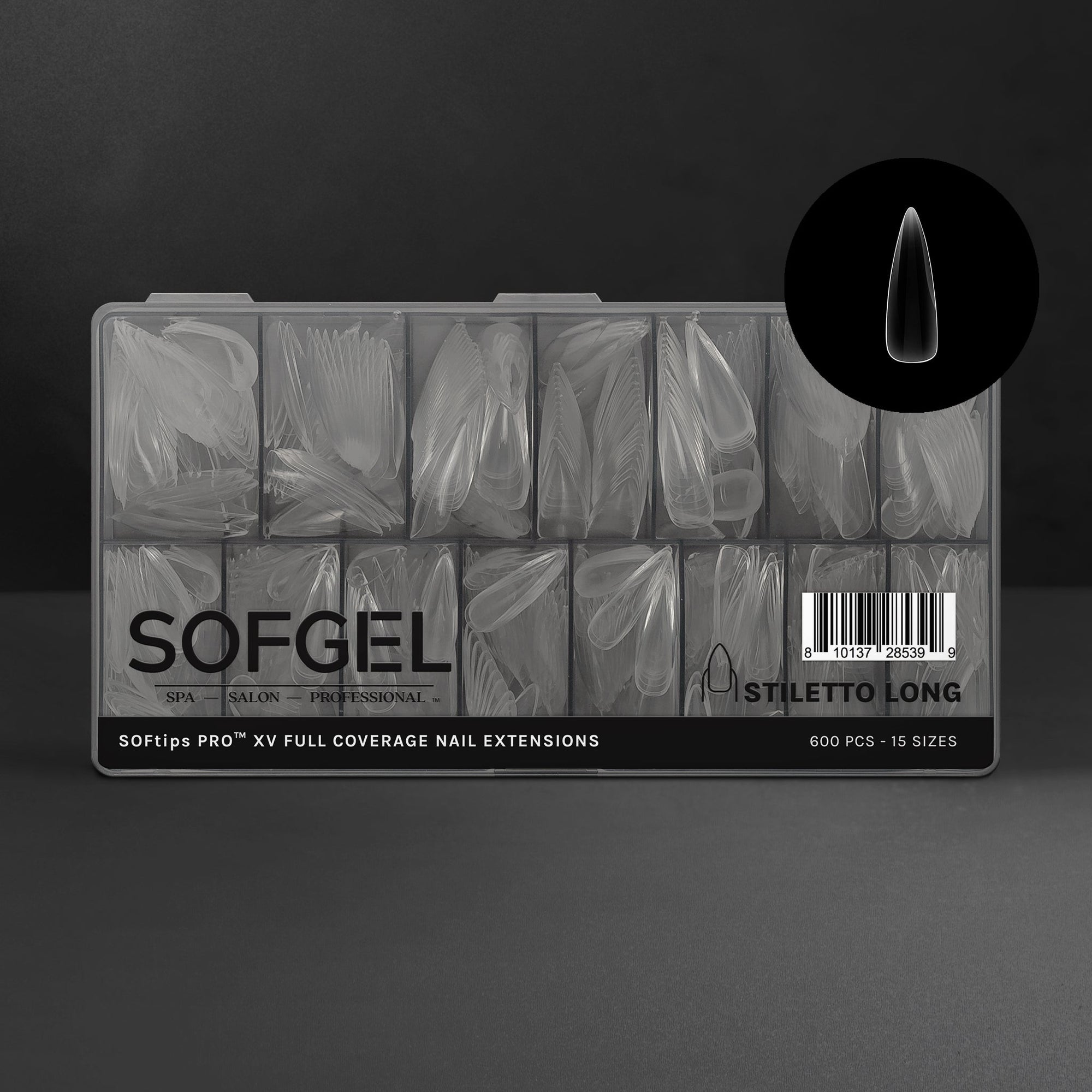 SOFGEL SOFTIPS PRO™ XV - Standard Stiletto Long