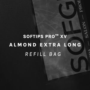 SOFTIPS PRO™ XV - Standard Almond Extra Long