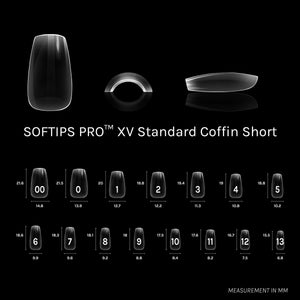 SOFGEL SOFTIPS PRO™ XV - Standard Coffin Short