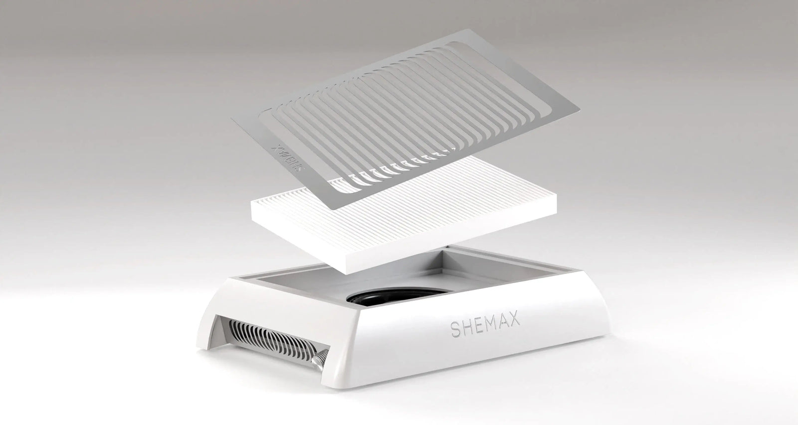 SHEMAX Style X-Pro Professional Dust Collector - White