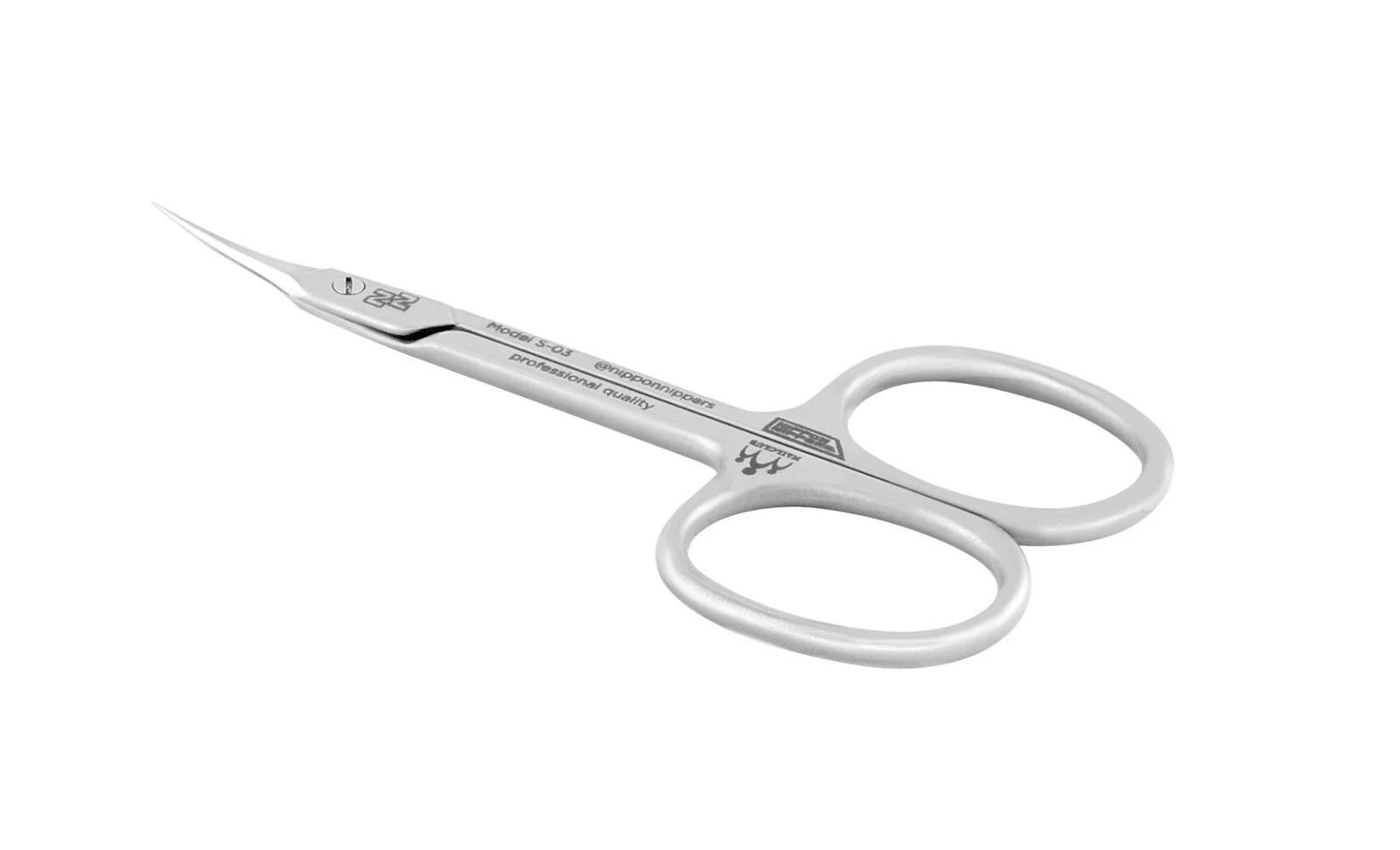 Nippon Nippers Cuticle Scissors- Model S-03L(Left-Handed)