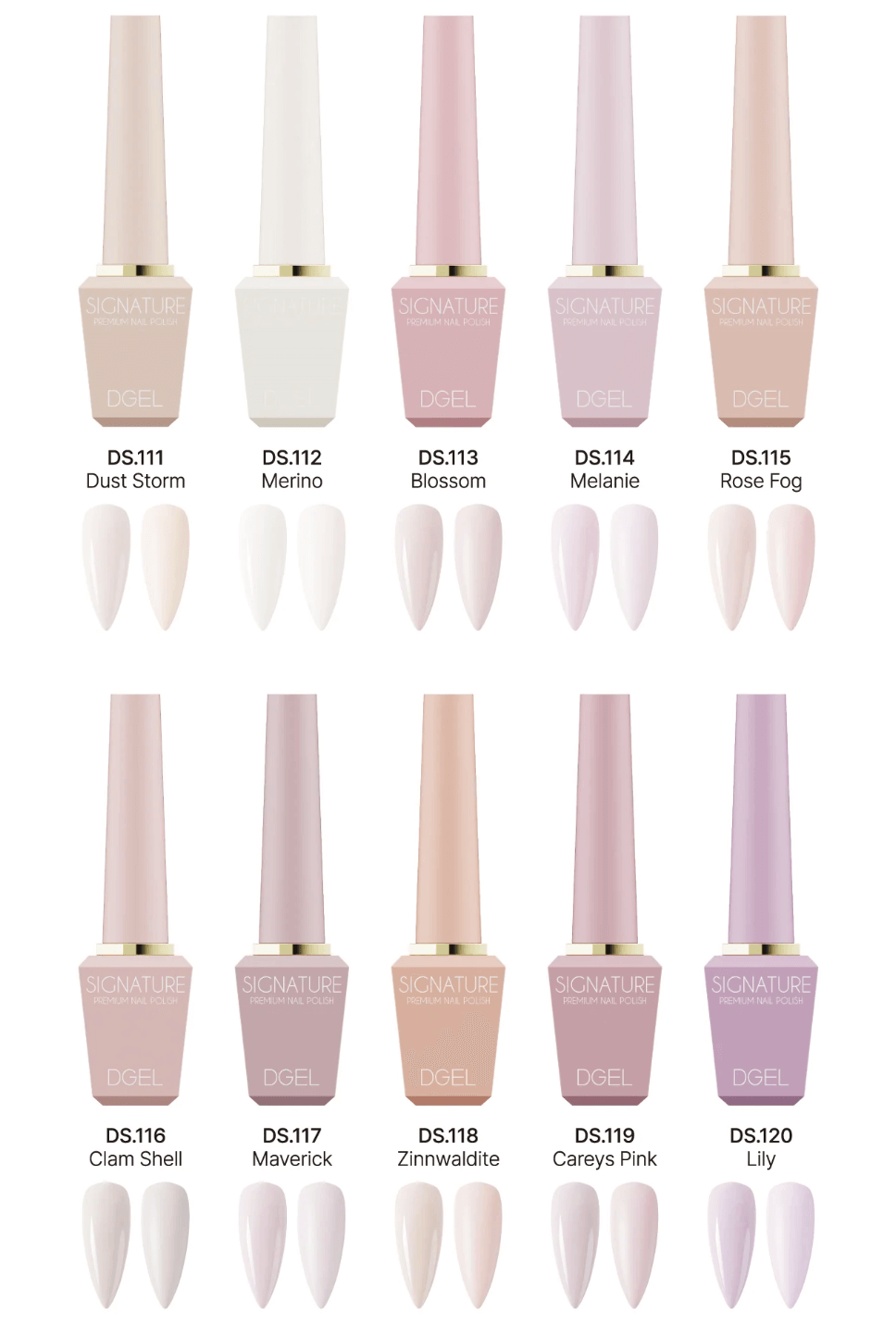 DGEL Signature Color Gel - Rose Fog