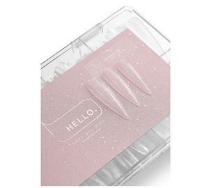 Hello Full Cover Soft Gel Tips - XL Stiletto