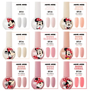 DGEL Disney Minnie Mouse Gel Polish - Nude Blush