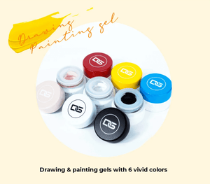DGEL X Jini Mini Drawing Painting Collection - 6 PCS Set