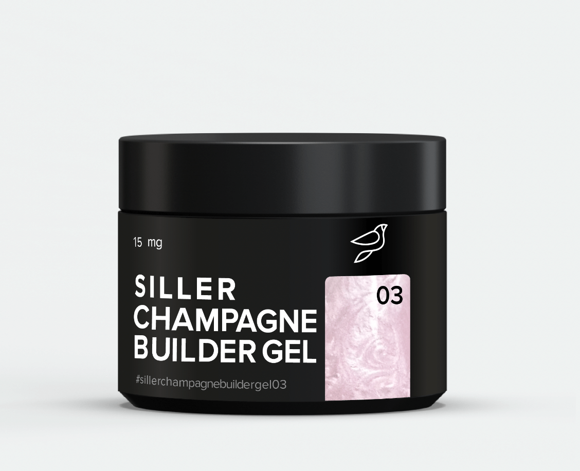 Siller Champagne Builder Gel #3