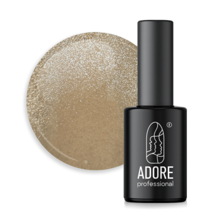 Adore Professional Cat Eye Nude Gel Polish- Sand Beige