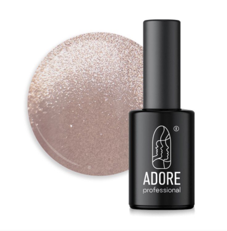 Adore Professional Cat Eye Nude Gel Polish- Brown Beige