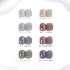 BY MUSE Winter Forest Collection- 8 PCS Syrup Gel Polish