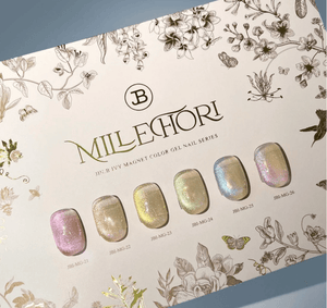 JIN.B Millefiori Collection- 6 PCS Magnetic Gel Polish Set