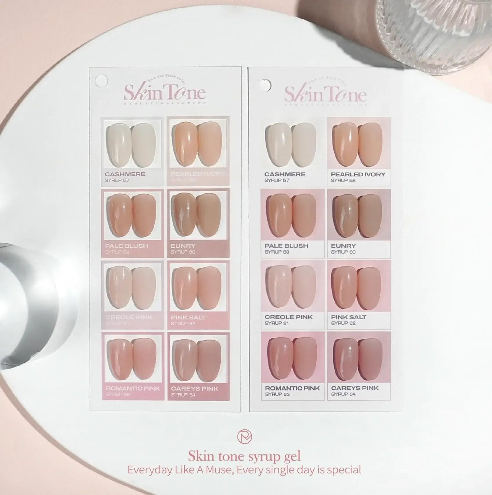 BY MUSE Skin Tone - 8 PC Syrup Color Gel Polish