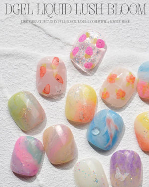 DGEL Lush Bloom Color Liquid- 10 PCS Collection