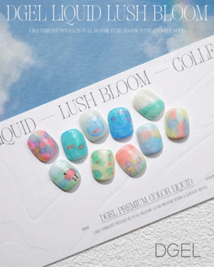 DGEL Lush Bloom Color Liquid- 10 PCS Collection