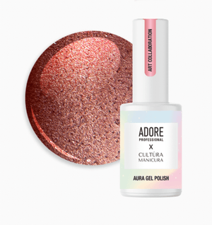 Adore Professional x Cultura Manicura Aura Cat Eye Gel Polish- Cherry