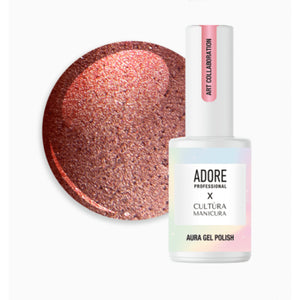 Adore Professional x Cultura Manicura Aura Cat Eye Gel Polish- Cherry