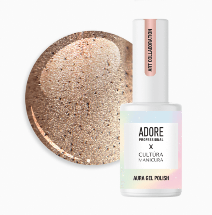 Adore Professional x Cultura Manicura Aura Cat Eye Gel Polish- Warm Brown