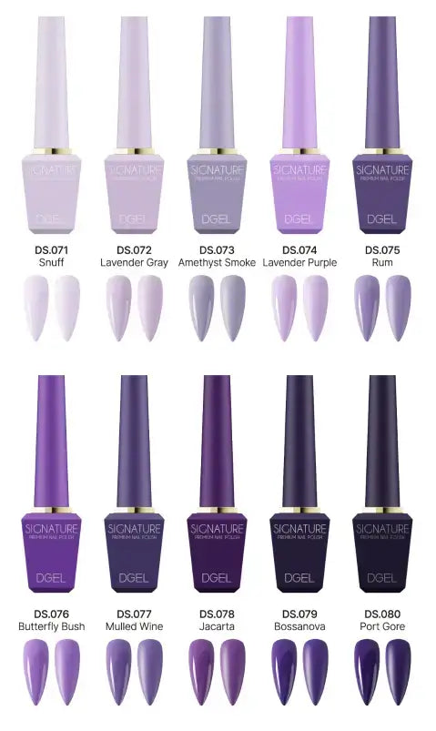 Lavender Violets Large 12ml Soak Off UV LED Nail Gel Polish Purple
