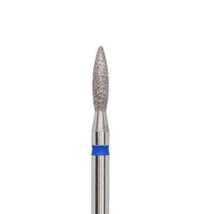 KMIZ Diamond Sharp Tip Flame E-File Nail Drill Bit - Medium Grit
