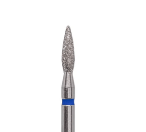 KMIZ Diamond Sharp Tip Flame E-File Nail Drill Bit - Medium Grit