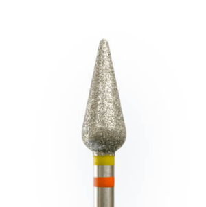KMIZ Twin Diamond Rounded Drop E-File Nail Drill Bit - Extra Fine & Fine