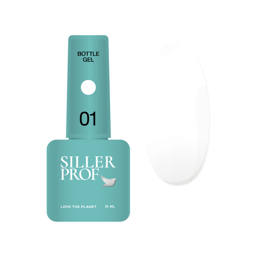 Siller Bottle Gel #1 - White