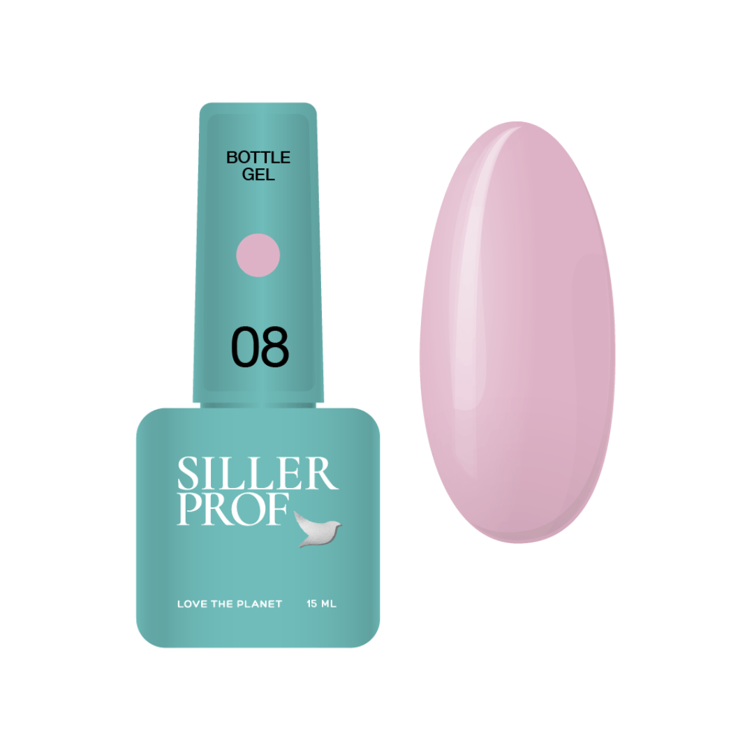 Siller Bottle Gel #8 - Pink