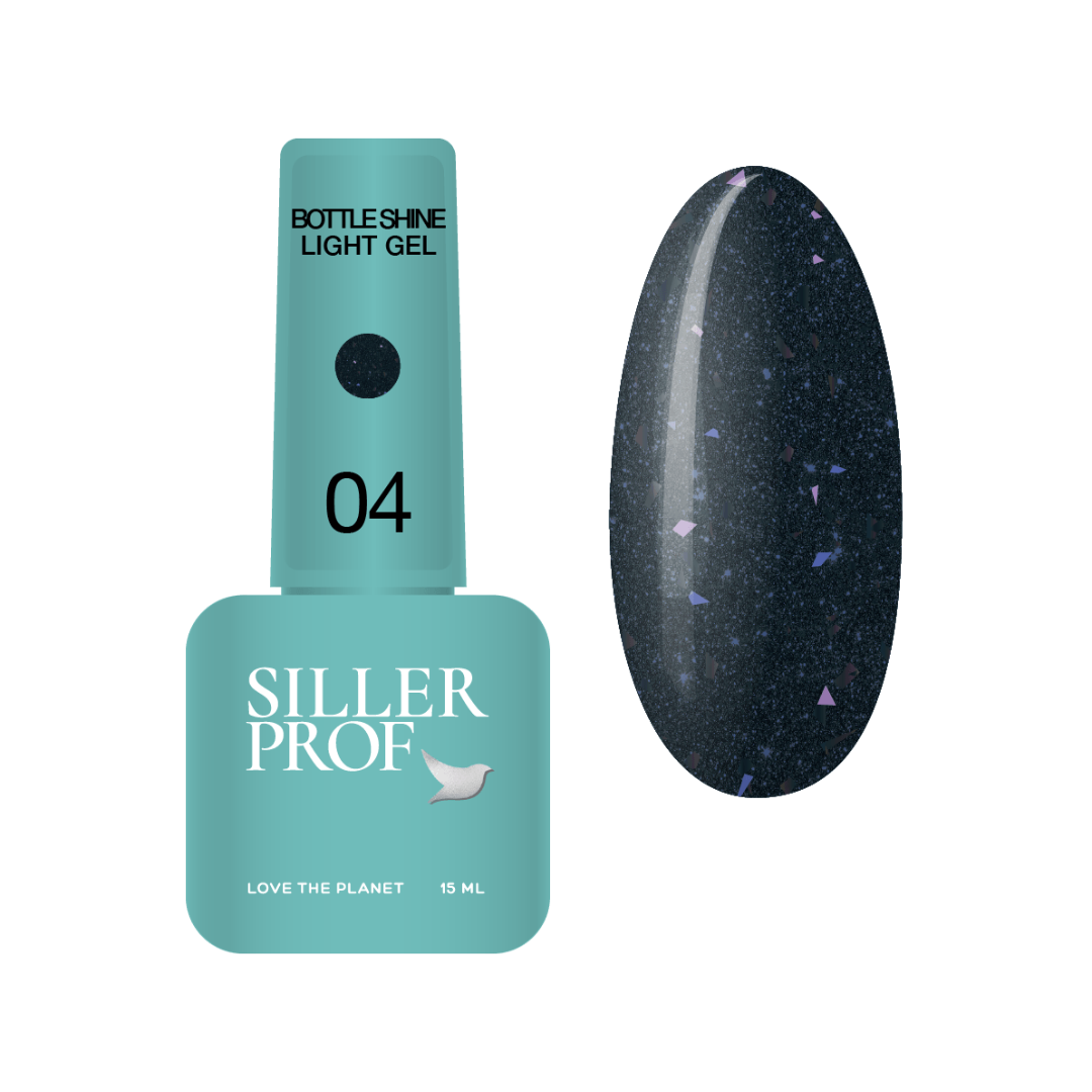 Siller Bottle Shine Light Reflective Gel #4