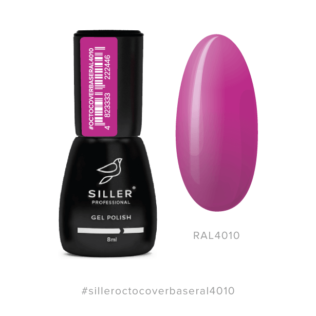 Siller Octo Cover RAL Rubber Base 4010 - Magenta