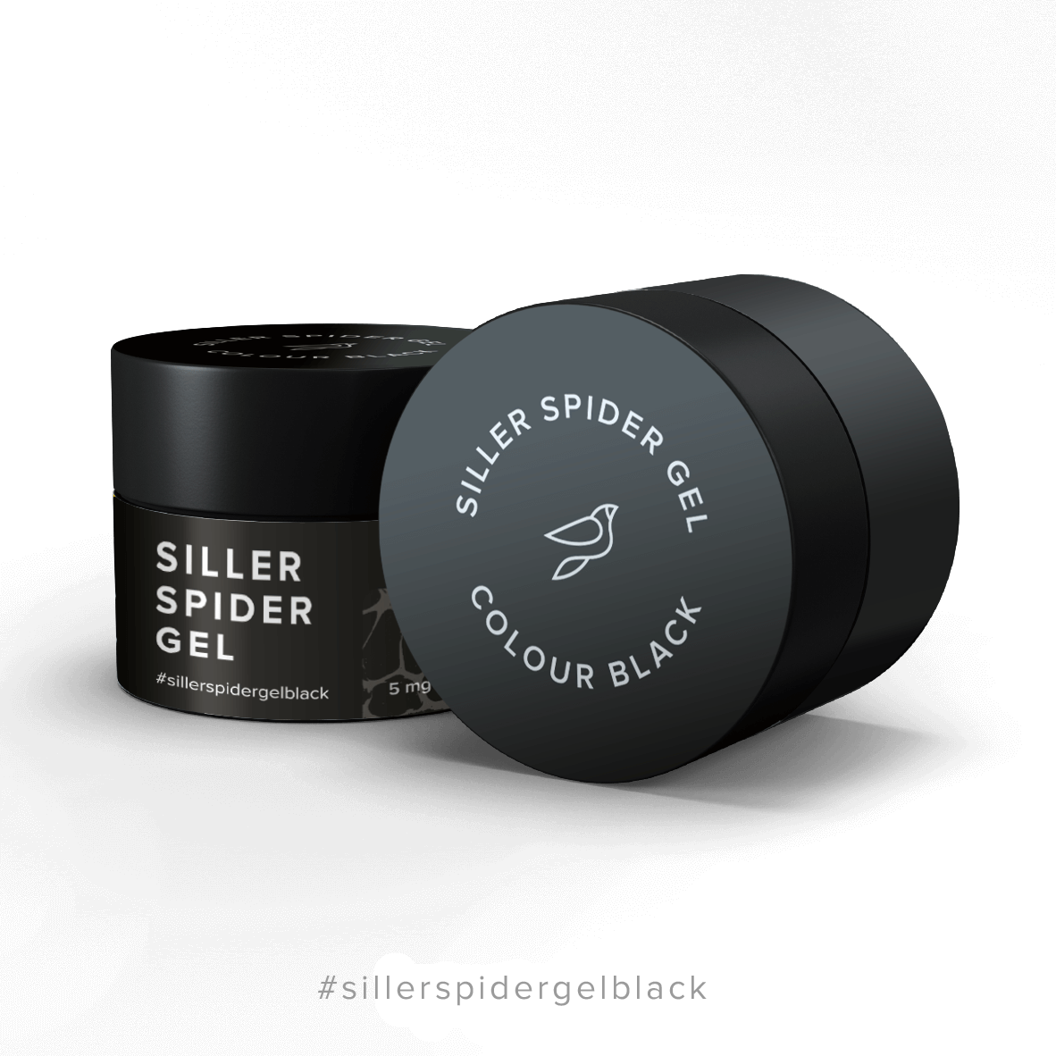 Siller "Spider Web" Gel Paint - Black