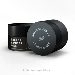 Siller "Spider Web" Gel Paint - Black