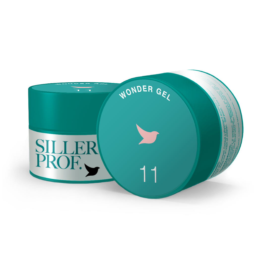 Siller Wonder Builder Gel #11 - Light Peach-Pink