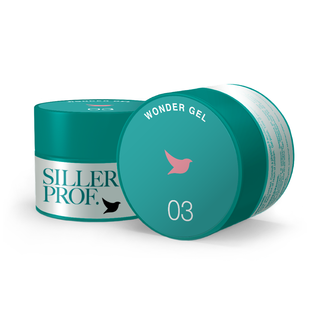 Siller Wonder Builder Gel #3 - Milky Pink