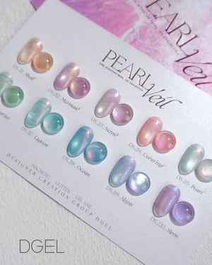 DGEL Signature Pearl Veil Collection - 10 PCS Magnetic Gel Polish Set