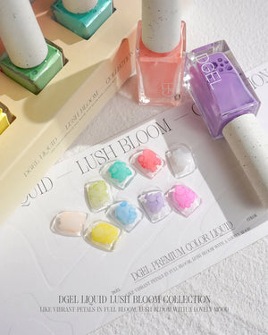 DGEL Lush Bloom Color Liquid- 10 PCS Collection
